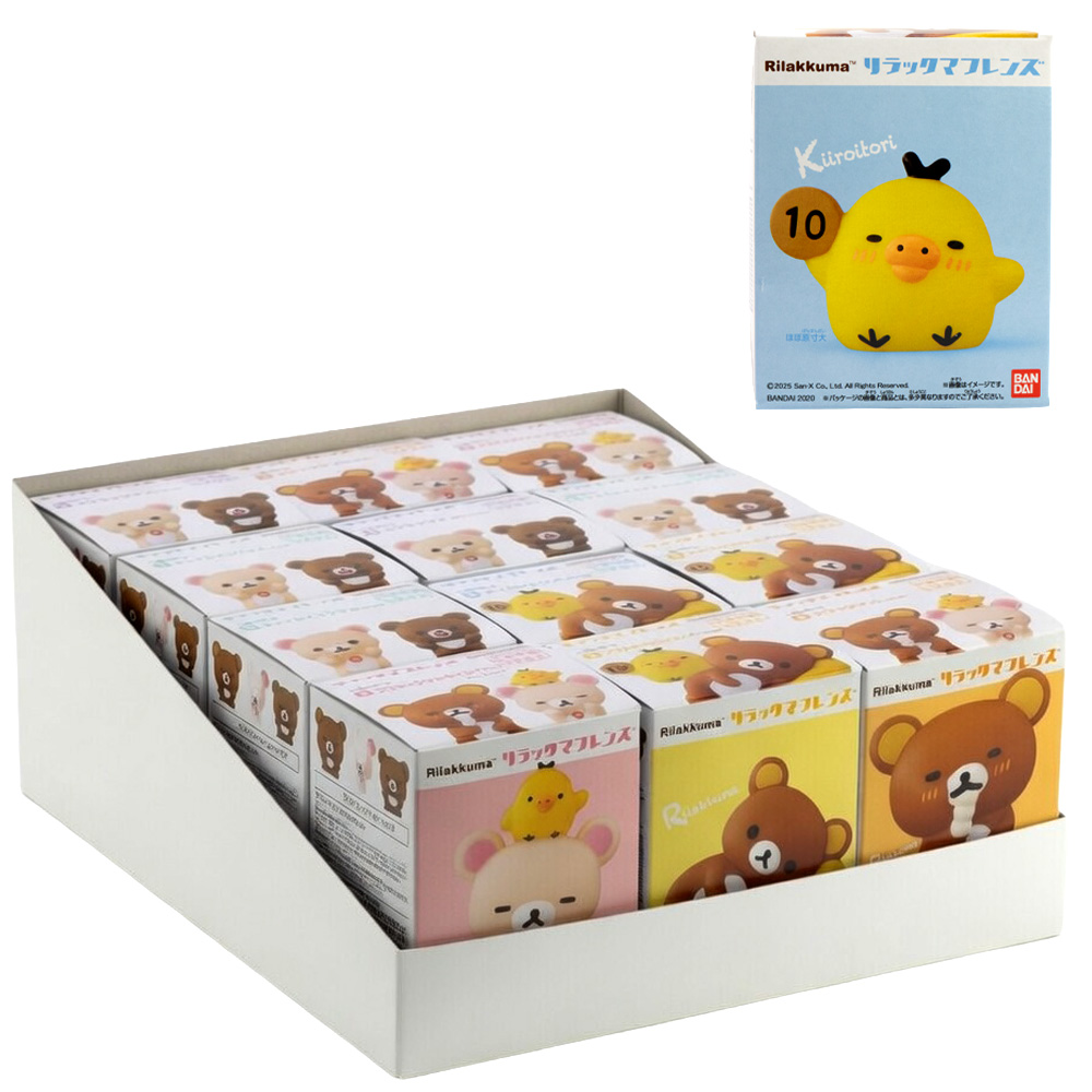 Rilakkuma Friends Boxed Figures (12pcs)