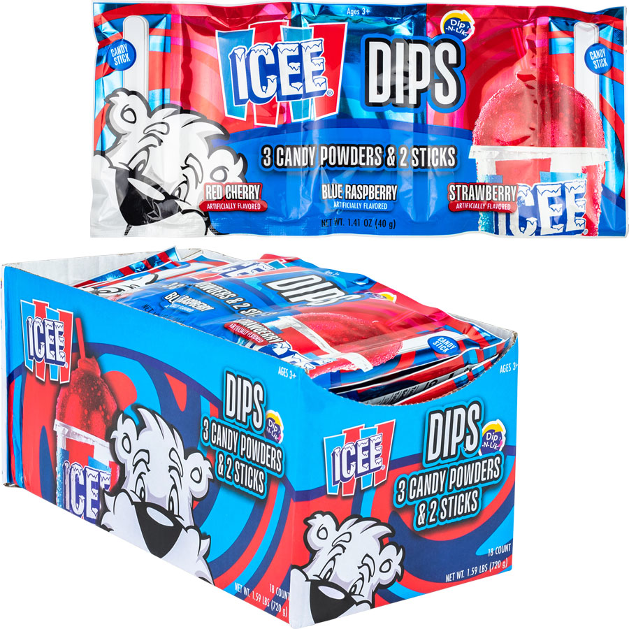 ICEE® 3pk Dips Candy (18pcs)
