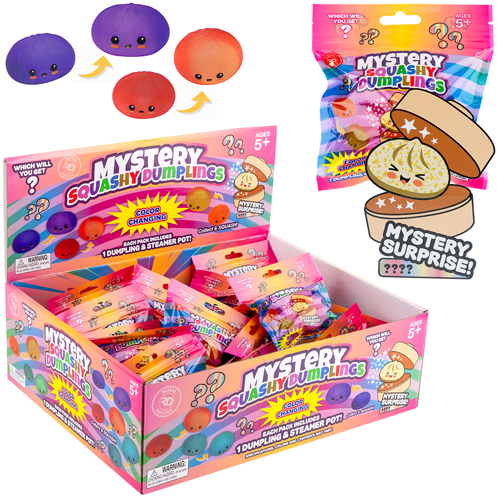 Color Changing Squishy Mini Dumplings Blind Bag (36pcs)