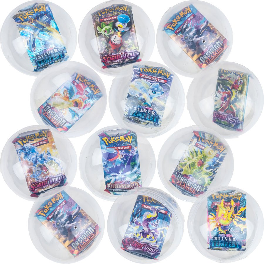 Pokemon™ Booster 5in Capsule Kit $6avg Kit (72pcs)