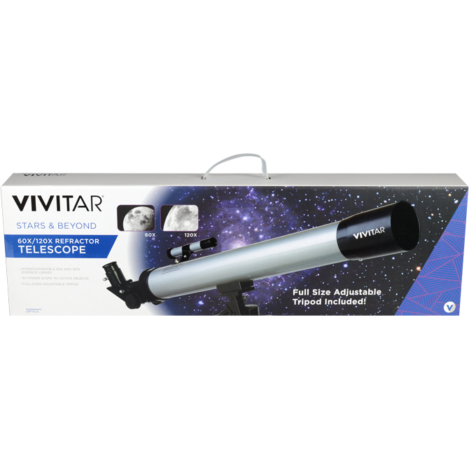 Jumbo Refractor Telescope with Tripod 60x120