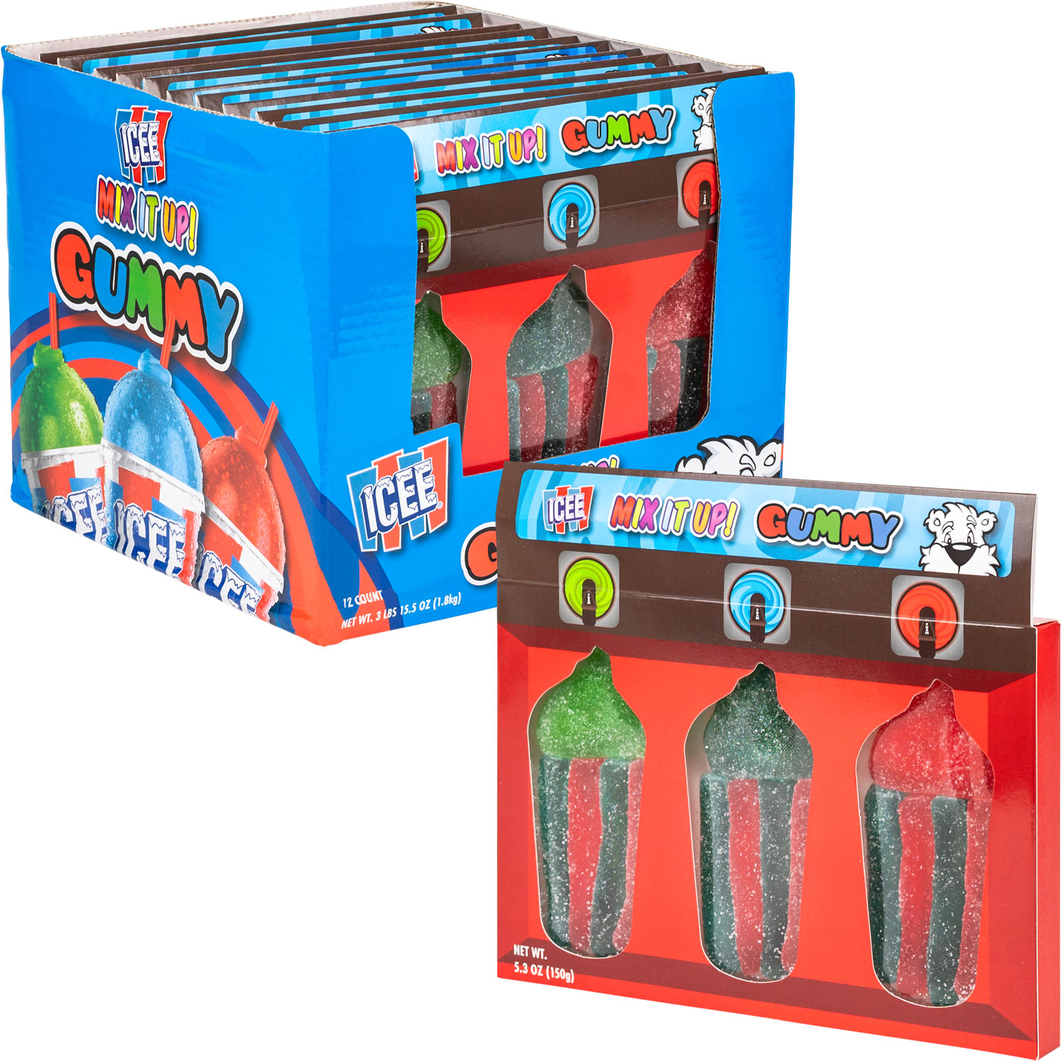 ICEE® Mix It Up Giant Gummy Set (12pcs)