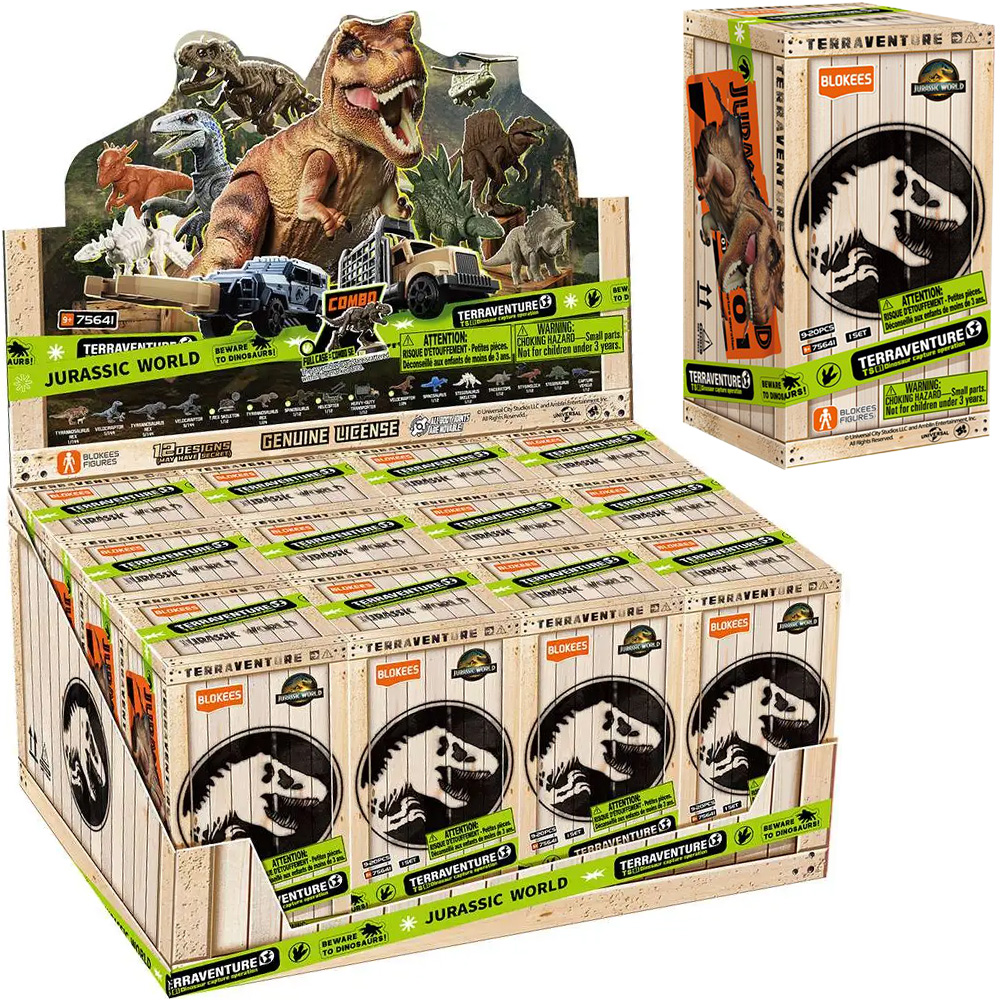 Jurassic World™ Terraventure Blind Box (12pcs)