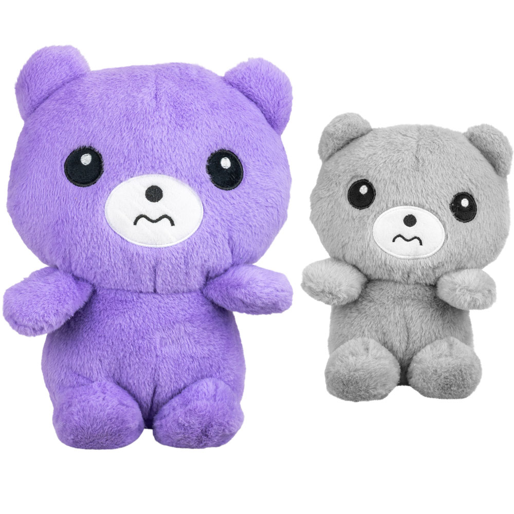Jumbo Cute Bear Plush 12in Asst