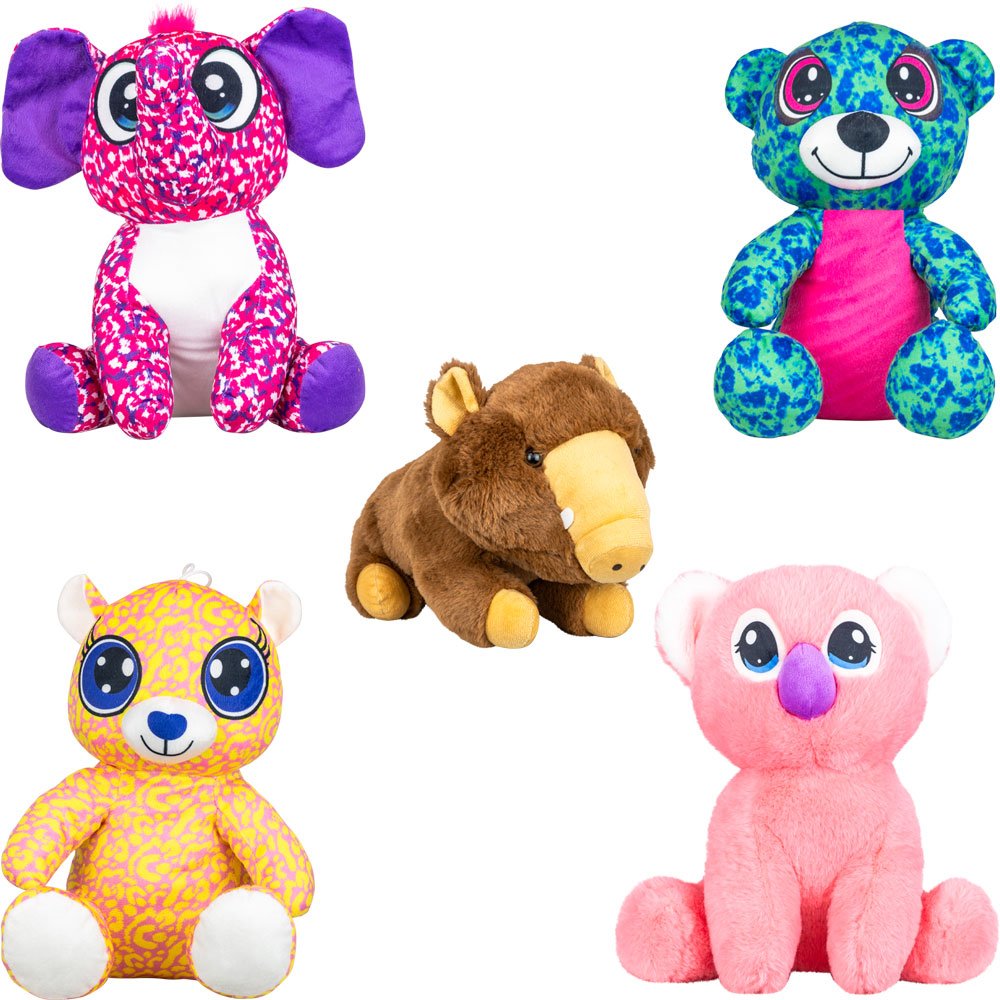 Jumbo Generic Plush 12in-14in Mix (40pcs)