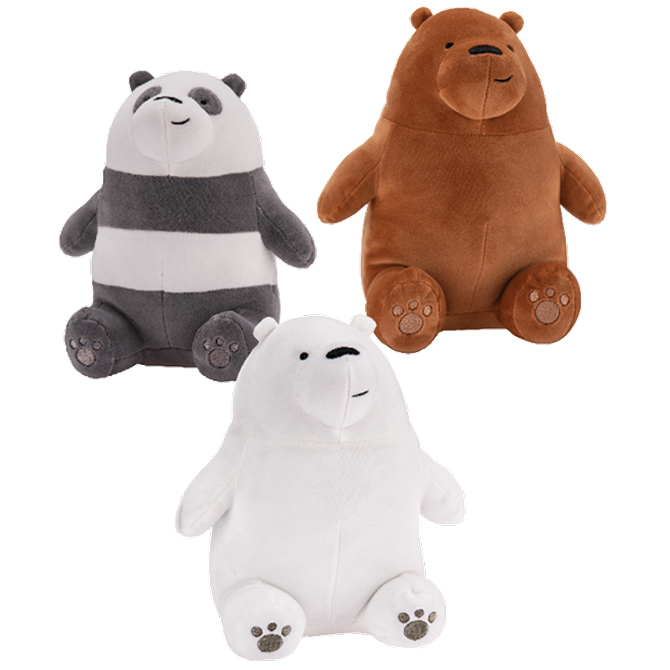 We Bare Bears™ Plush 7in Asst