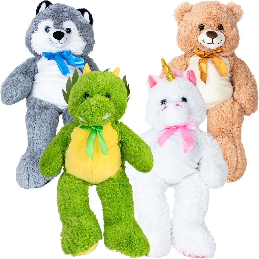 Big One Plush 27in-32in Asst (8pcs)