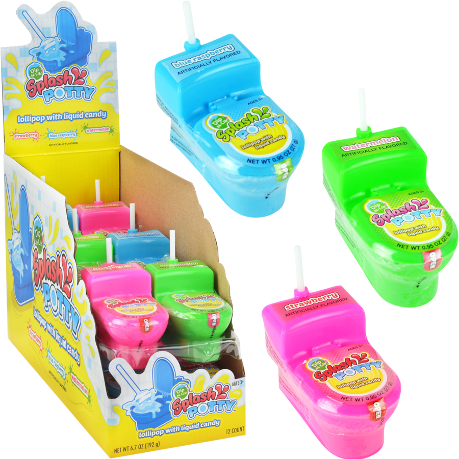 Splash Potty Dip-N-Lik® Display Box (12pcs)