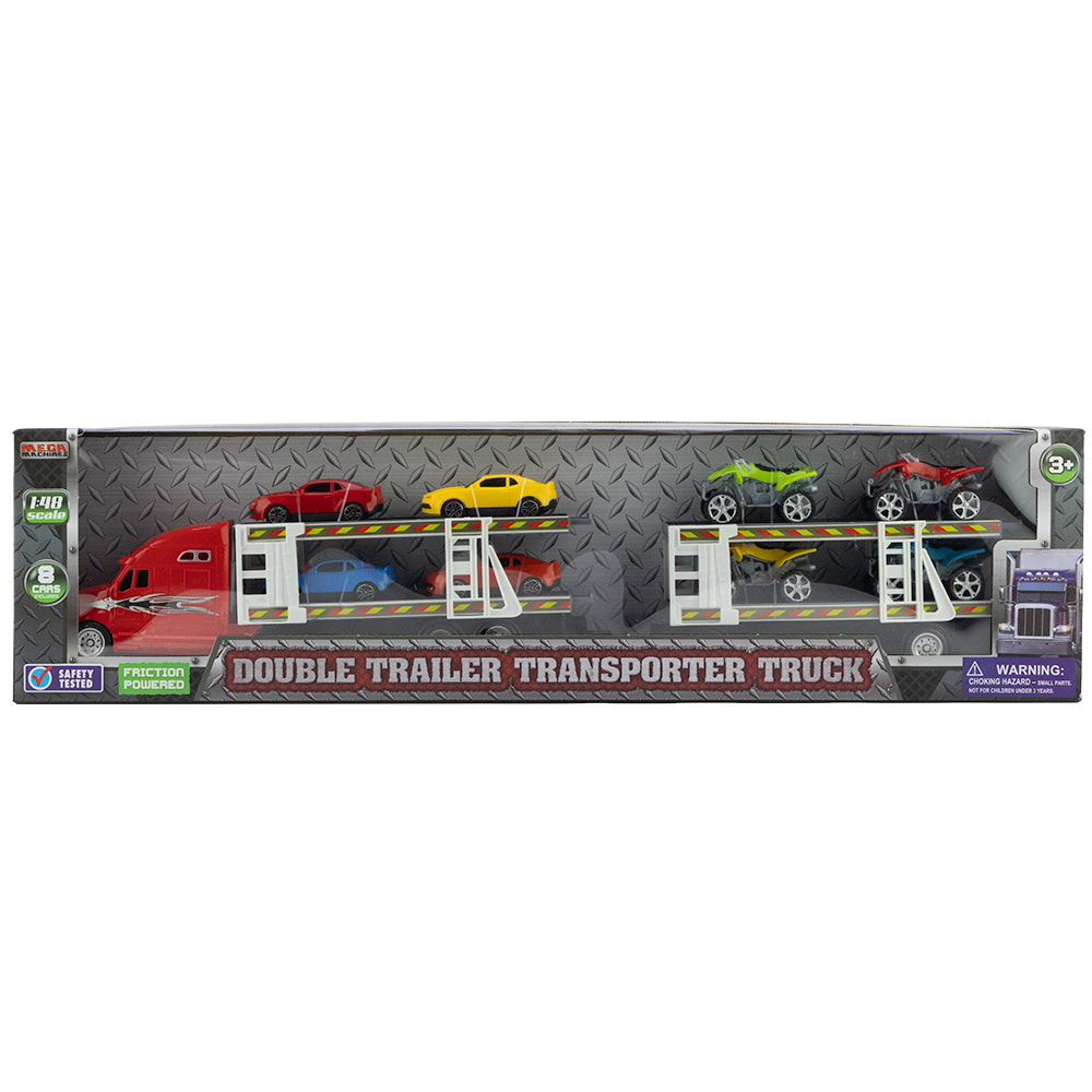 Double Trailer Transporter Truck 22in
