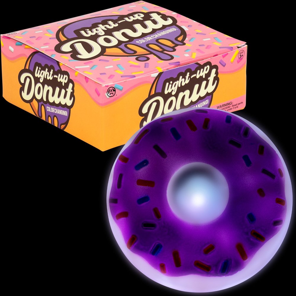 Donut Color Changing LED Light 5in