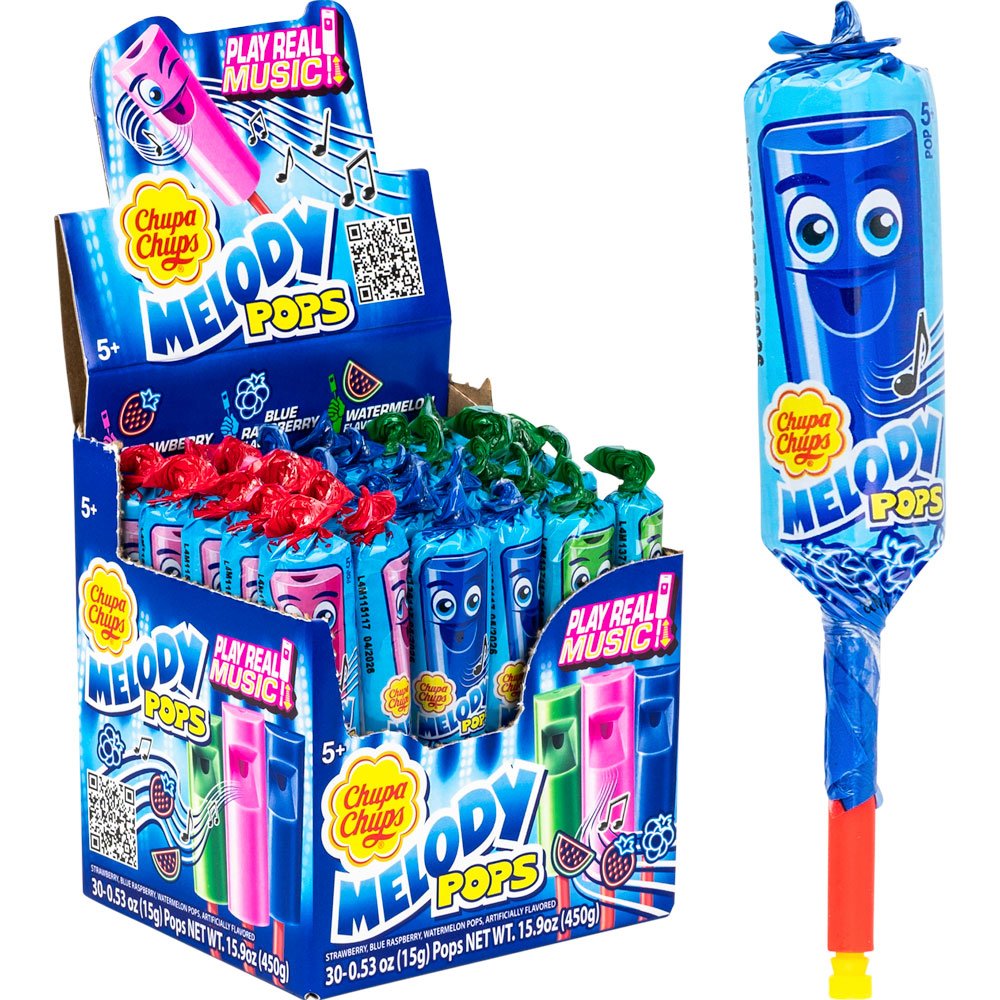 Chupa Chups® Melody Pops 3 Flavors (30ct)