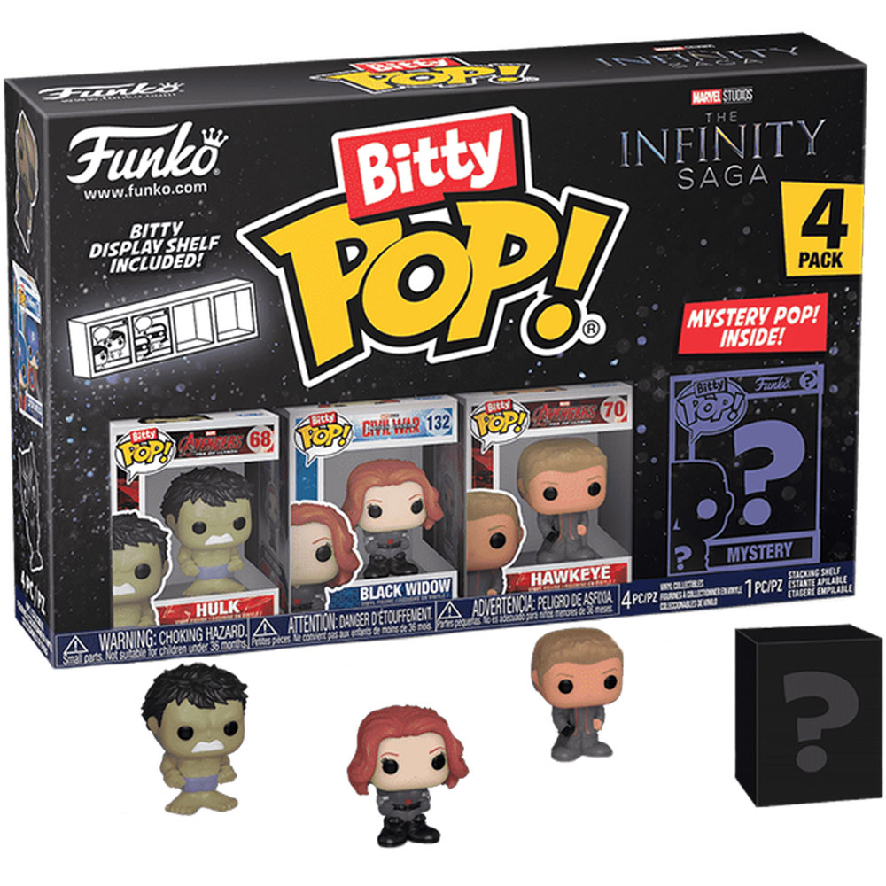 Bitty POP! 4pk Marvel Infinity Saga Series 2