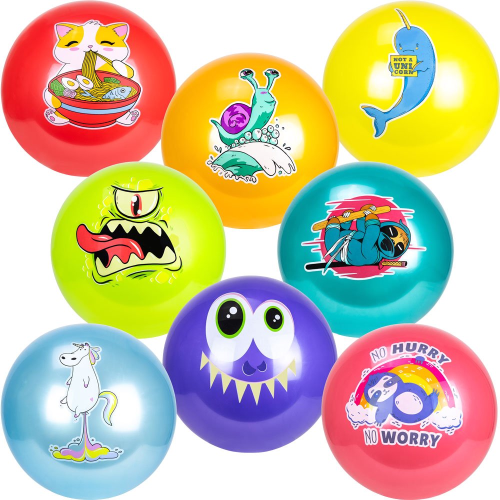 18in Inflatable Vinyl Ball Collection Mix #4 (48pcs)