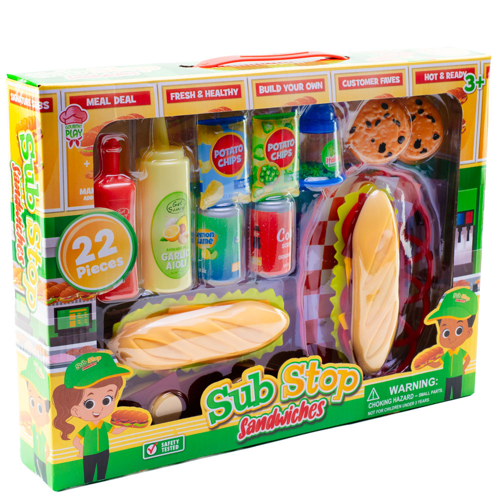 Sub Stop Sandwich Shop Playset 20pc