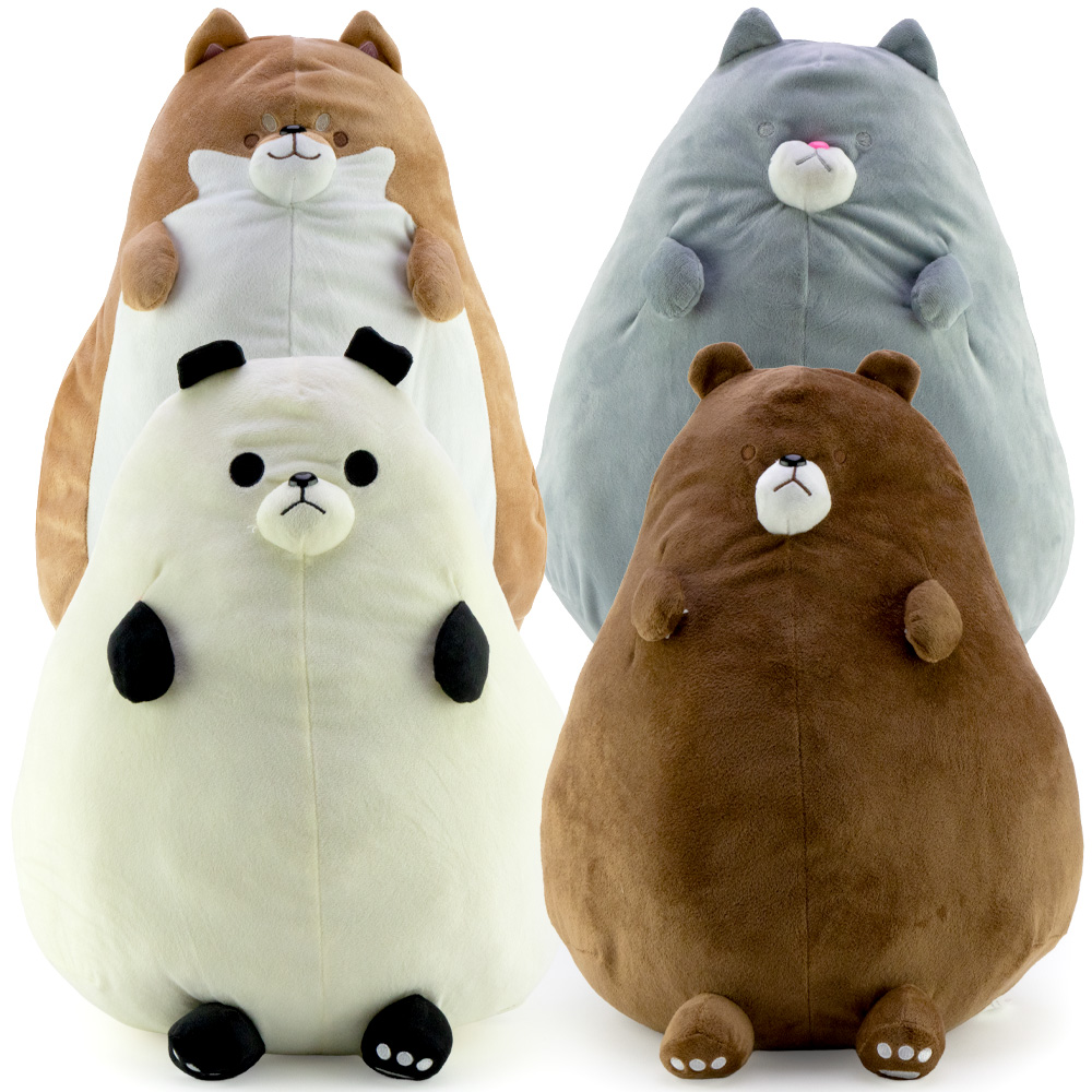 Chunky Companions Plush 24in Asst
