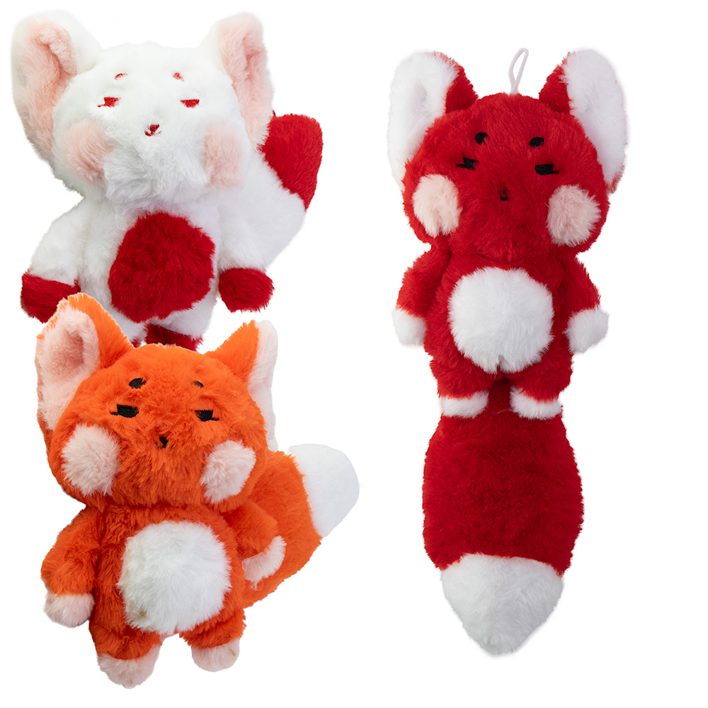 Kawaii Fox Plush 8in Asst