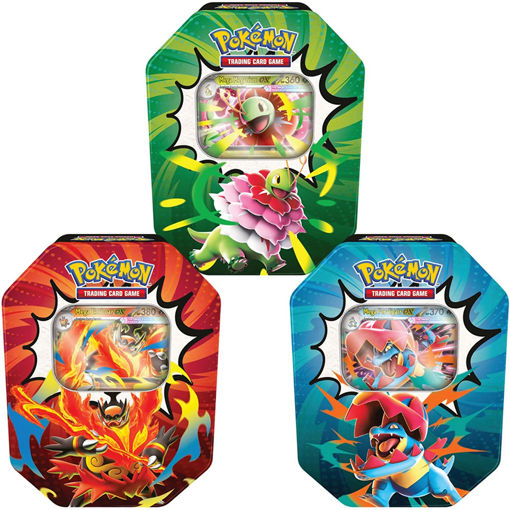 Pokemon Mega Evolution Ascended Heroes Tin