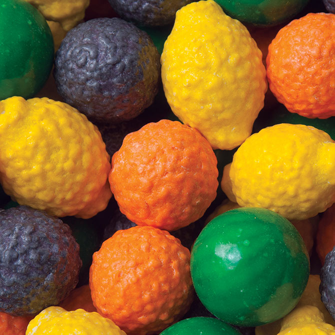 850 Count Fancy Fruit Gumballs