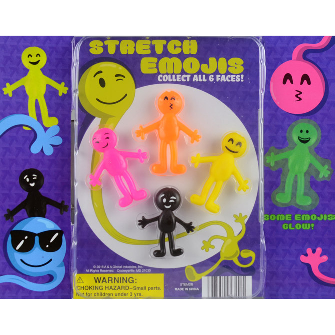 Stretch Emojis Blister Display
