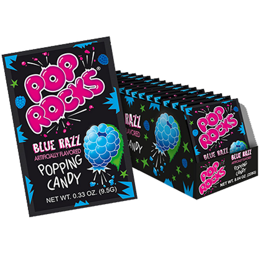 Pop Rocks® Blue Razz Display Box (24 pcs)