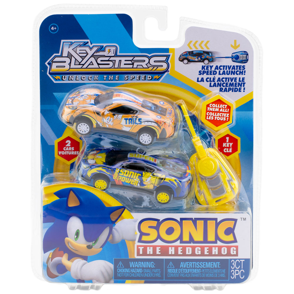 Sonic The Hedgehog™ Key Blaster Car 2pk