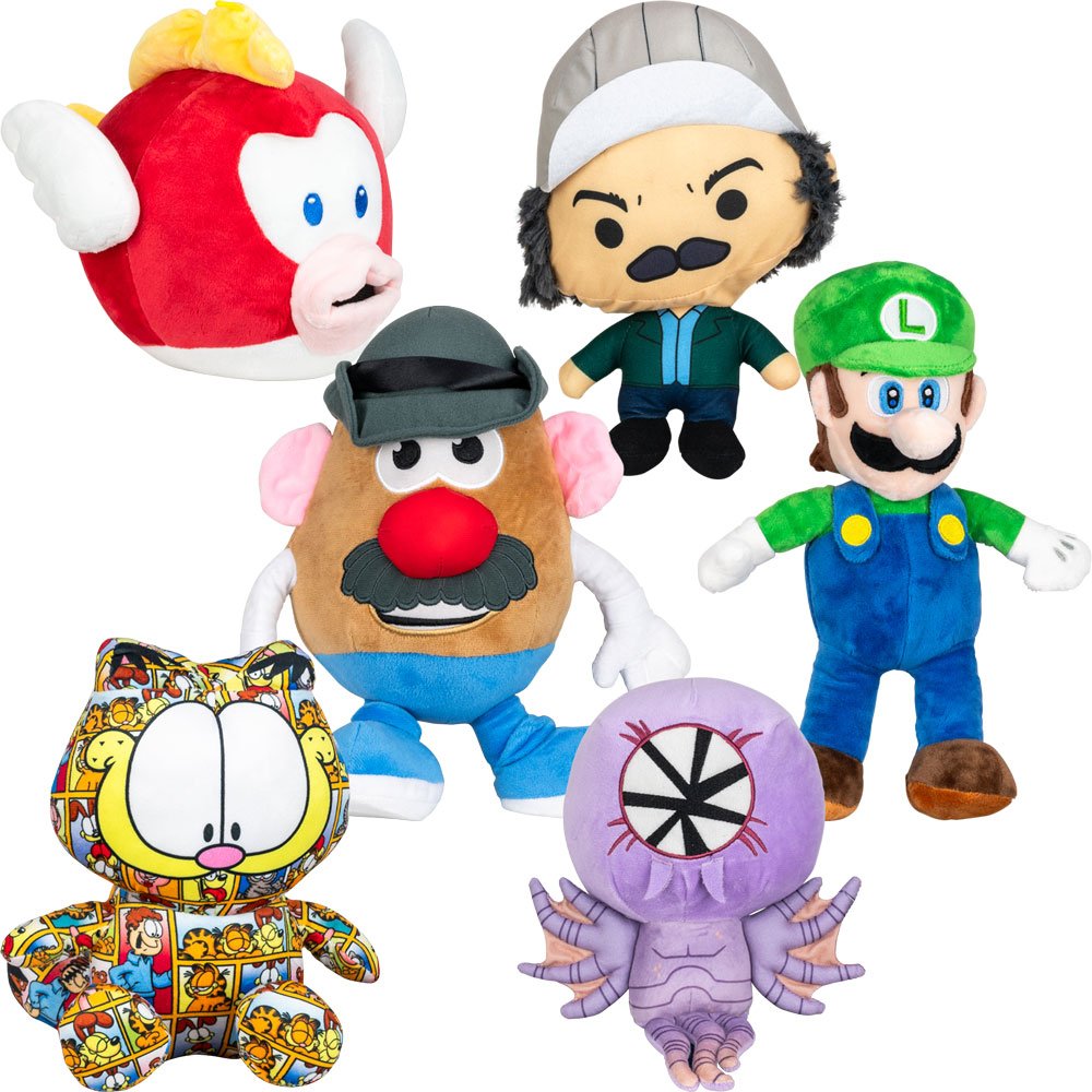 Jumbo 100% Licensed Plush Kit (36pcs)