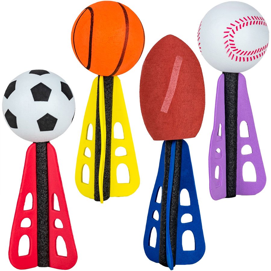 Sports Foam Dart 7in Asst (12 pcs)