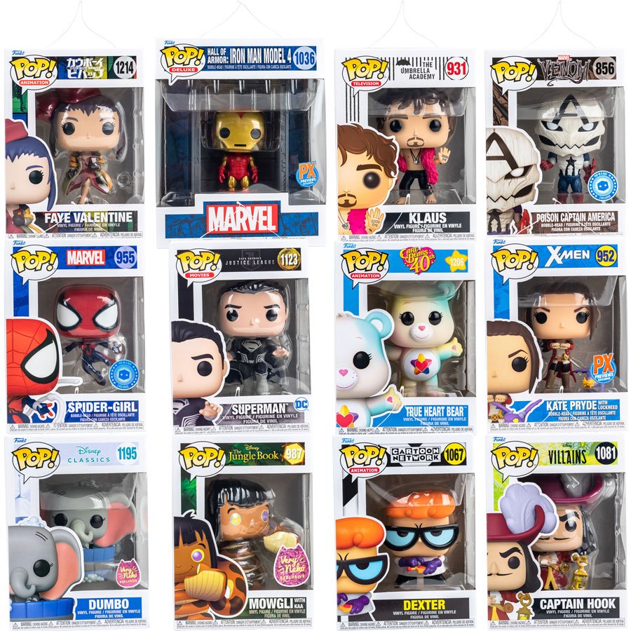 Hanging POP! Vinyl  $7.50avg Kit (12pcs)