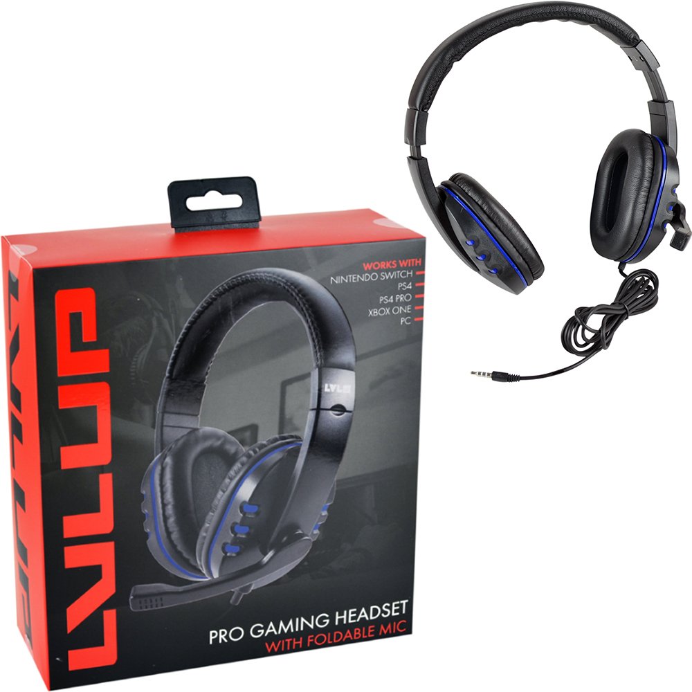 LVLUP Over Ear Gaming Headphone
