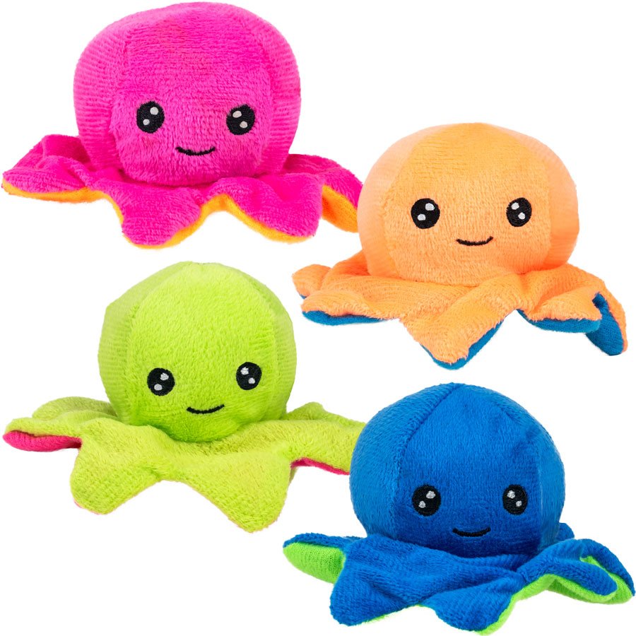 Neon Octopus 3in Asst (288pcs)