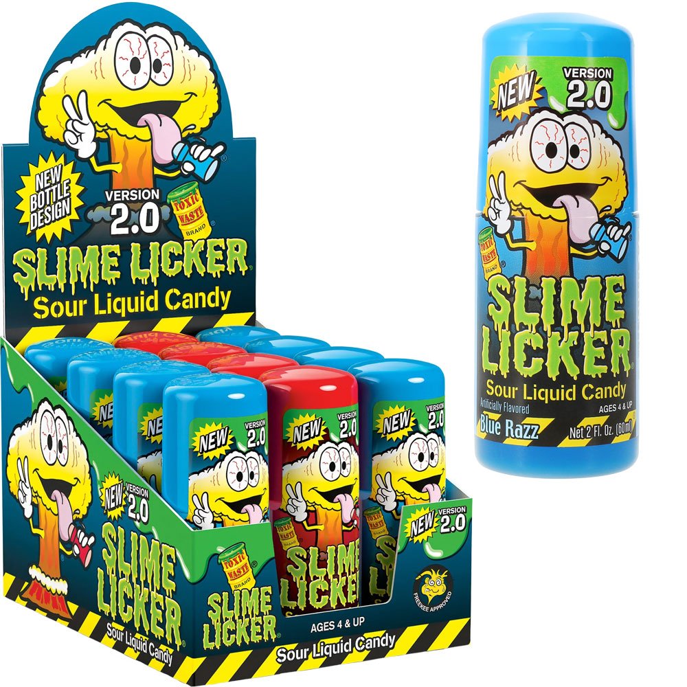 Toxic Waste® Slime Licker® 2.0 Sour Rolling Liquid (12pcs)