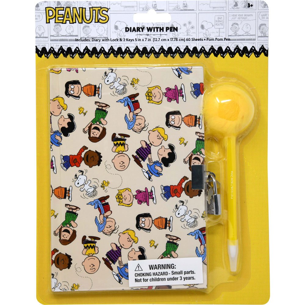 Peanuts Diary with Pom Pen