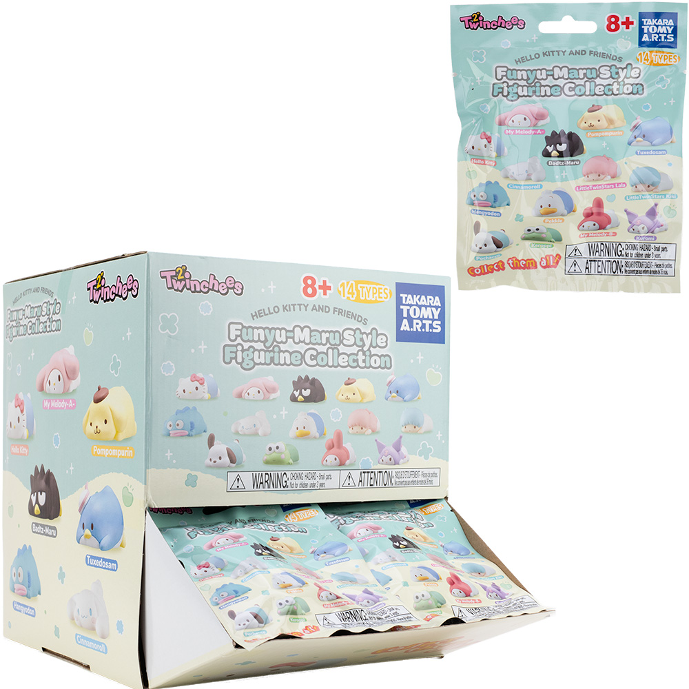 Sanrio® Manmaru Friend Dangler Blind Bag (24pcs)