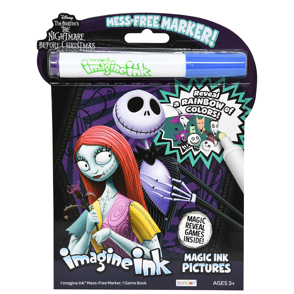 Nightmare Before Xmas Imagine Ink Book (12pcs)