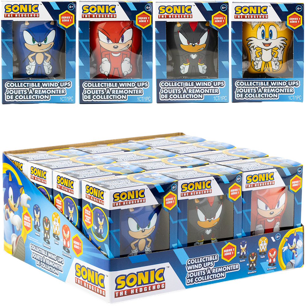 Sonic The Hedgehog™ Wind-Up Characters Asst (12pcs)