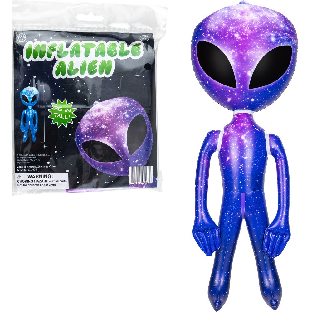 Inflatable Cosmic Alien 36in (12pcs)