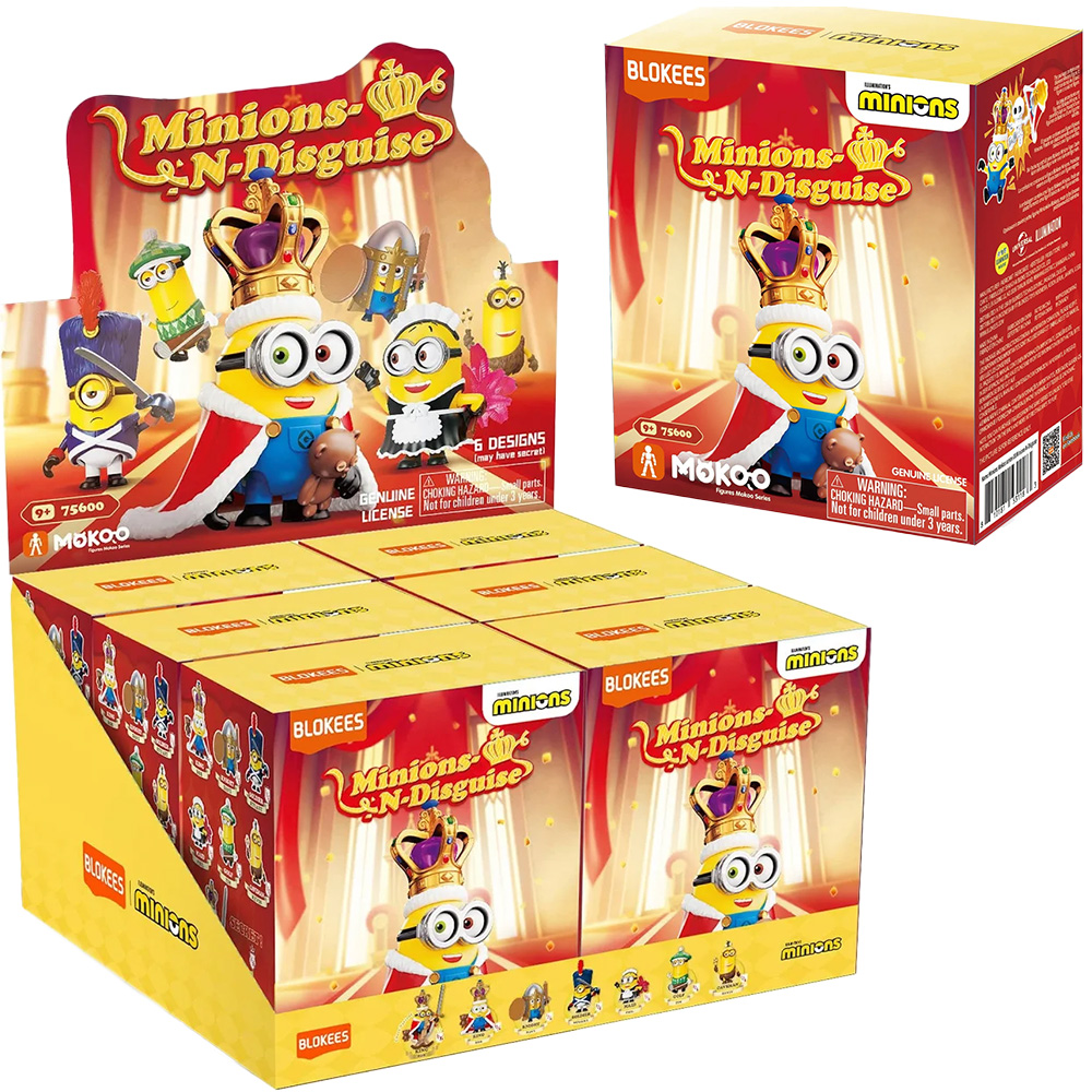 Minions™ in Disguise Mokoo Series 1 Blind Box (6pcs)