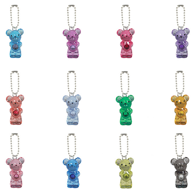 Birthstone Bears in 2in Capsules (250pcs)