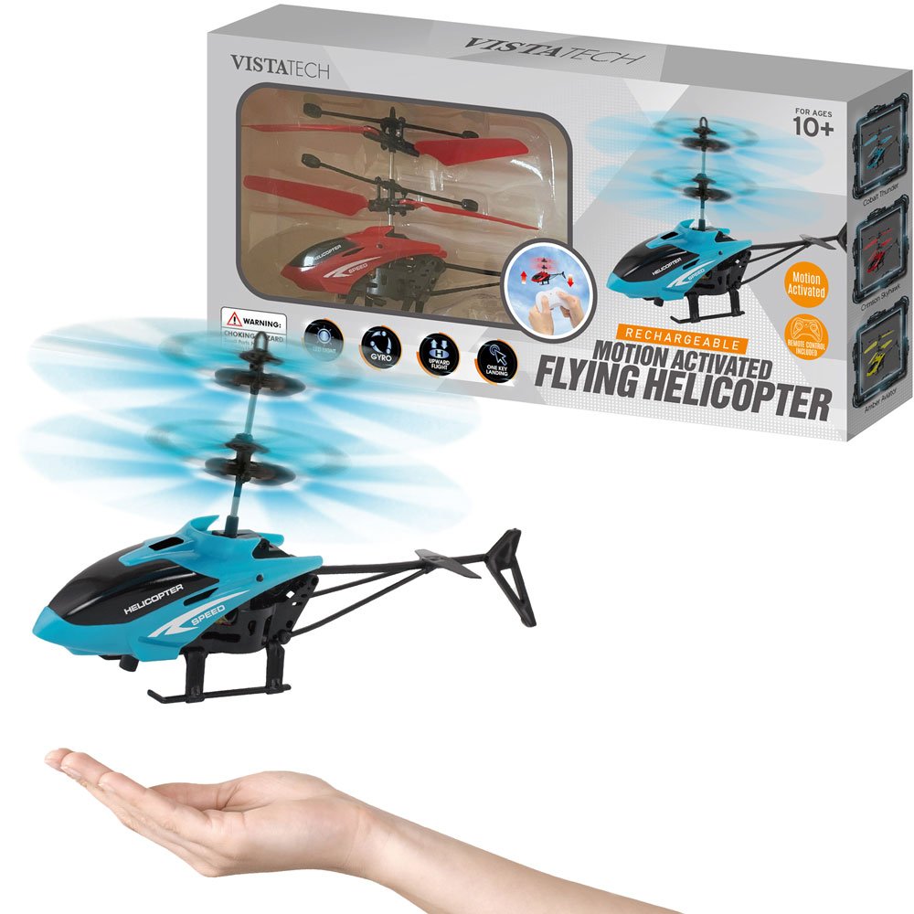 Motion Activated Flying Helicopter