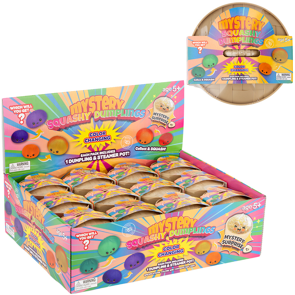 Color Changing Squishy Dumplings 3.54in (24pcs)