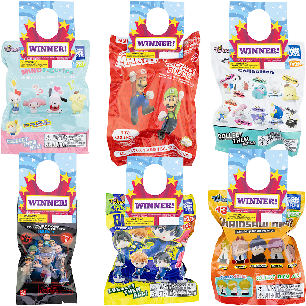 Hanging Blind Bag Kit $6.25avg (36pcs)