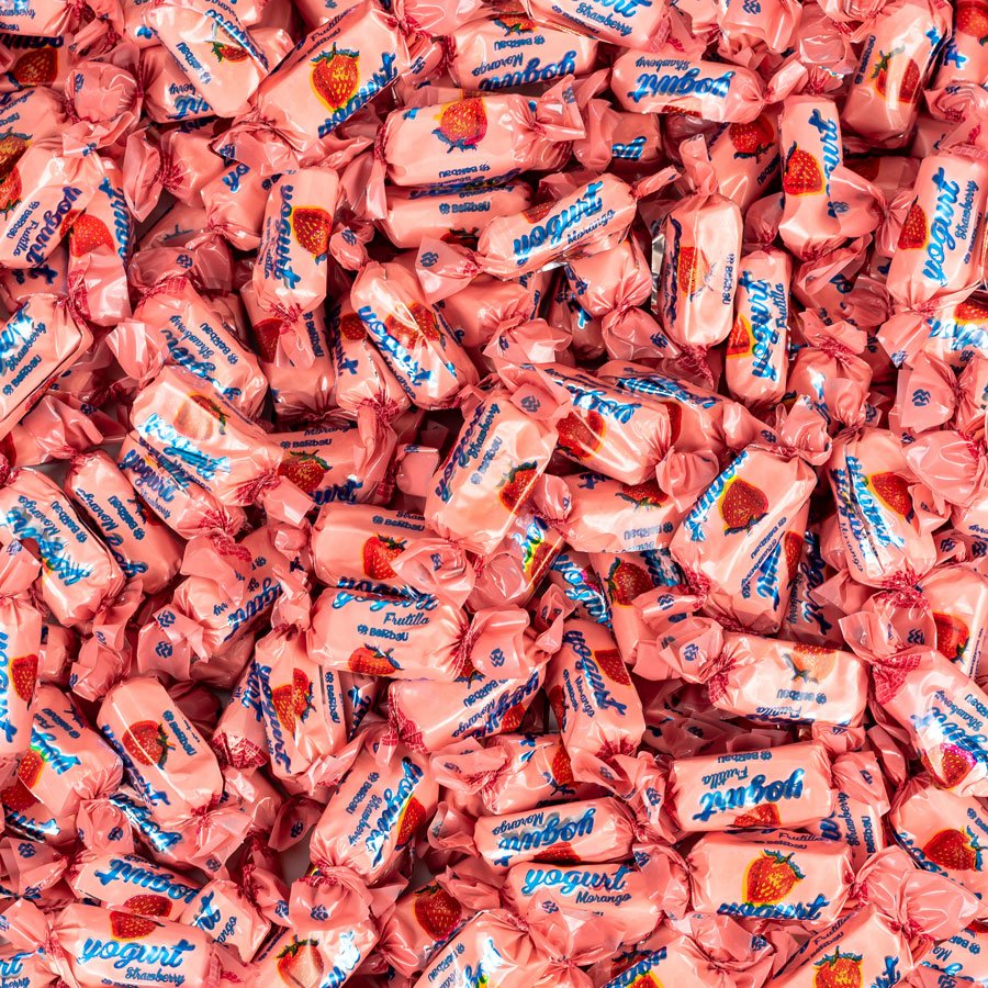 Chew Candy Yogurt Strawberry (2990pcs)