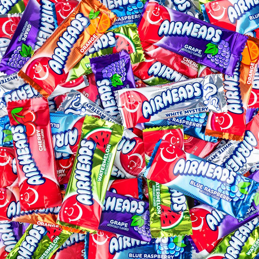 Mini Airheads Bulk Asst-(1085pcs)