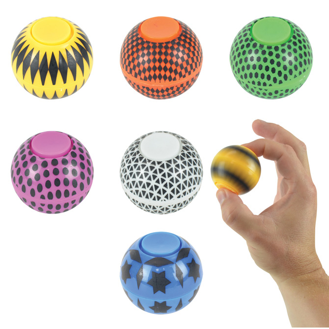 Spinner Balls 2in Series 2 Asst (100pcs)