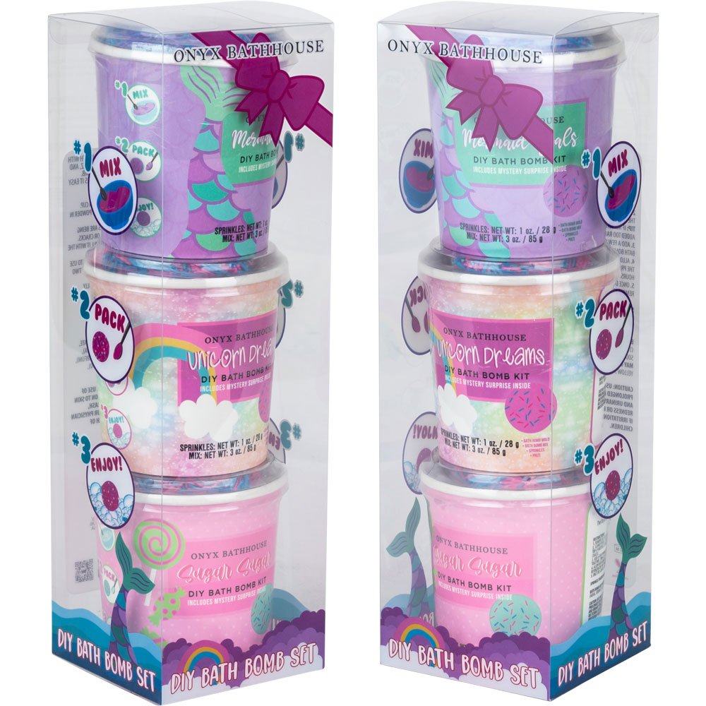 DIY Bath Bomb Set 3pc