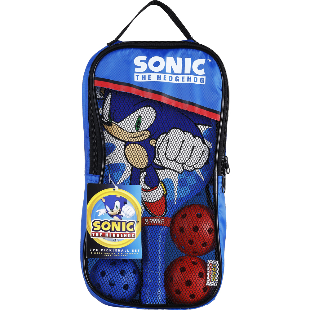 Sonic The Hedgehog™ Wood Bundle Pickleball Set