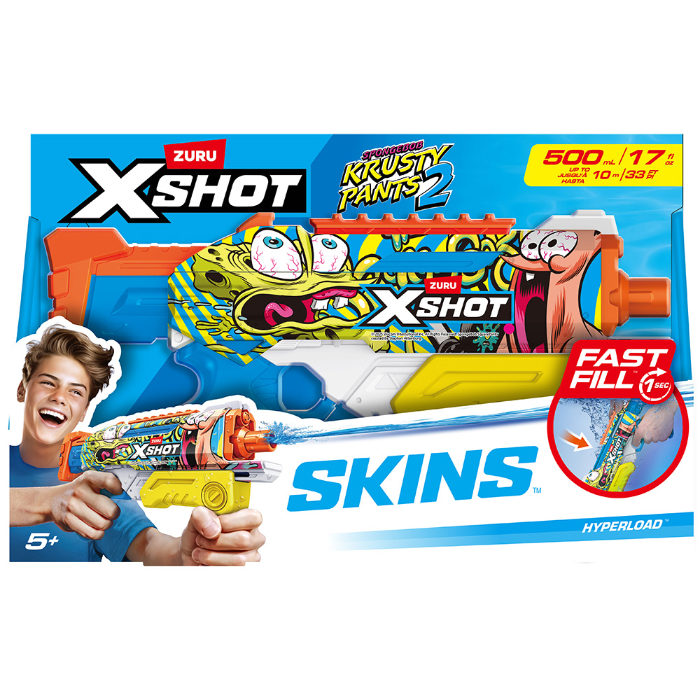 ZURU™ X-Shot SpongeBob Fast-Fill Water Shooter