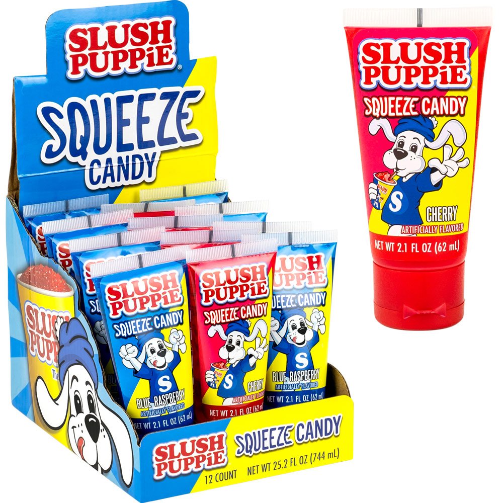 SLUSH PUPPiE® Squeeze Candy Display Box (12pcs)