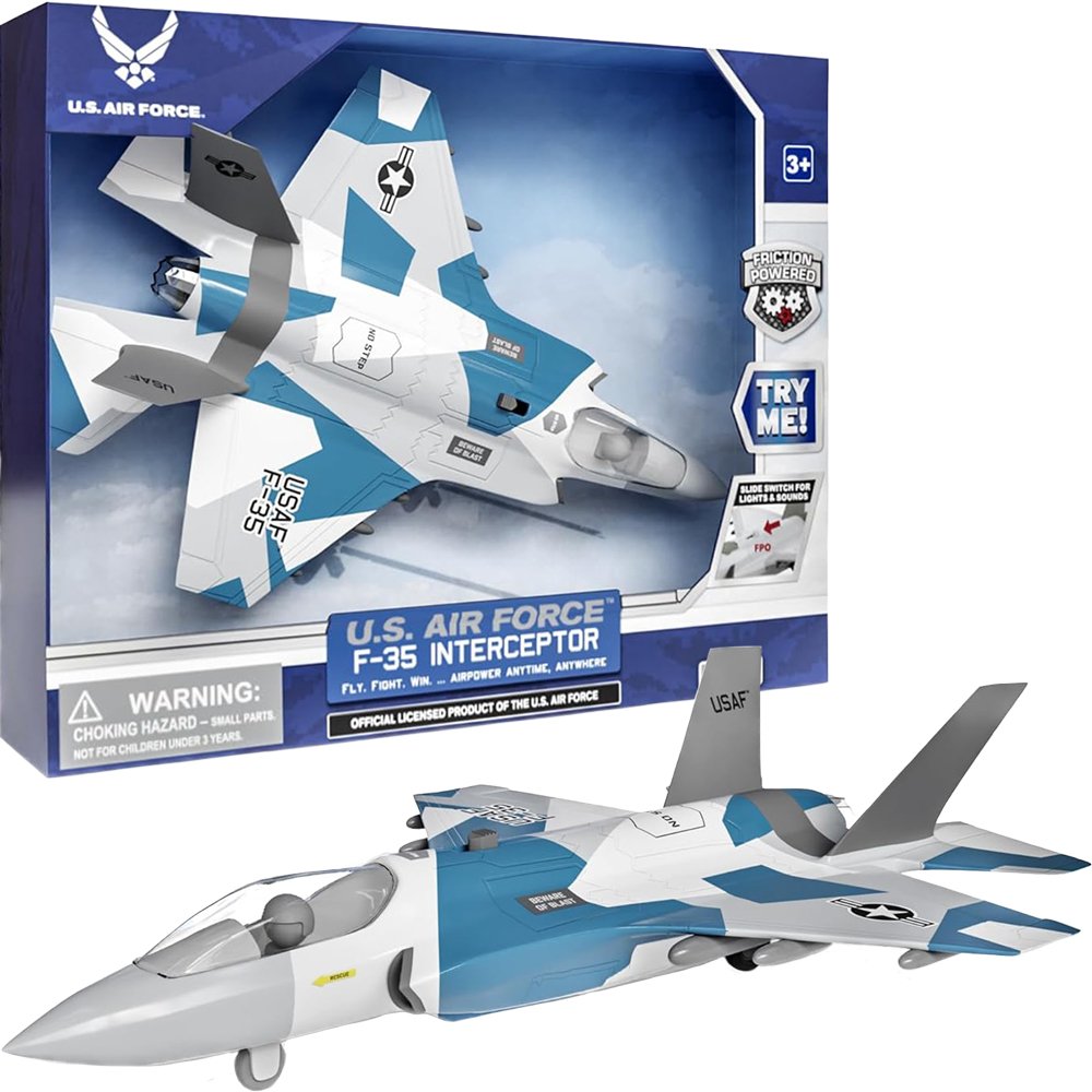 Air Force Friction F-35 Interceptor Jet