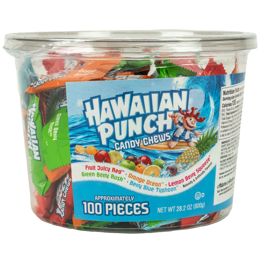 Hawaiian Punch® Chews Tub (100pcs)